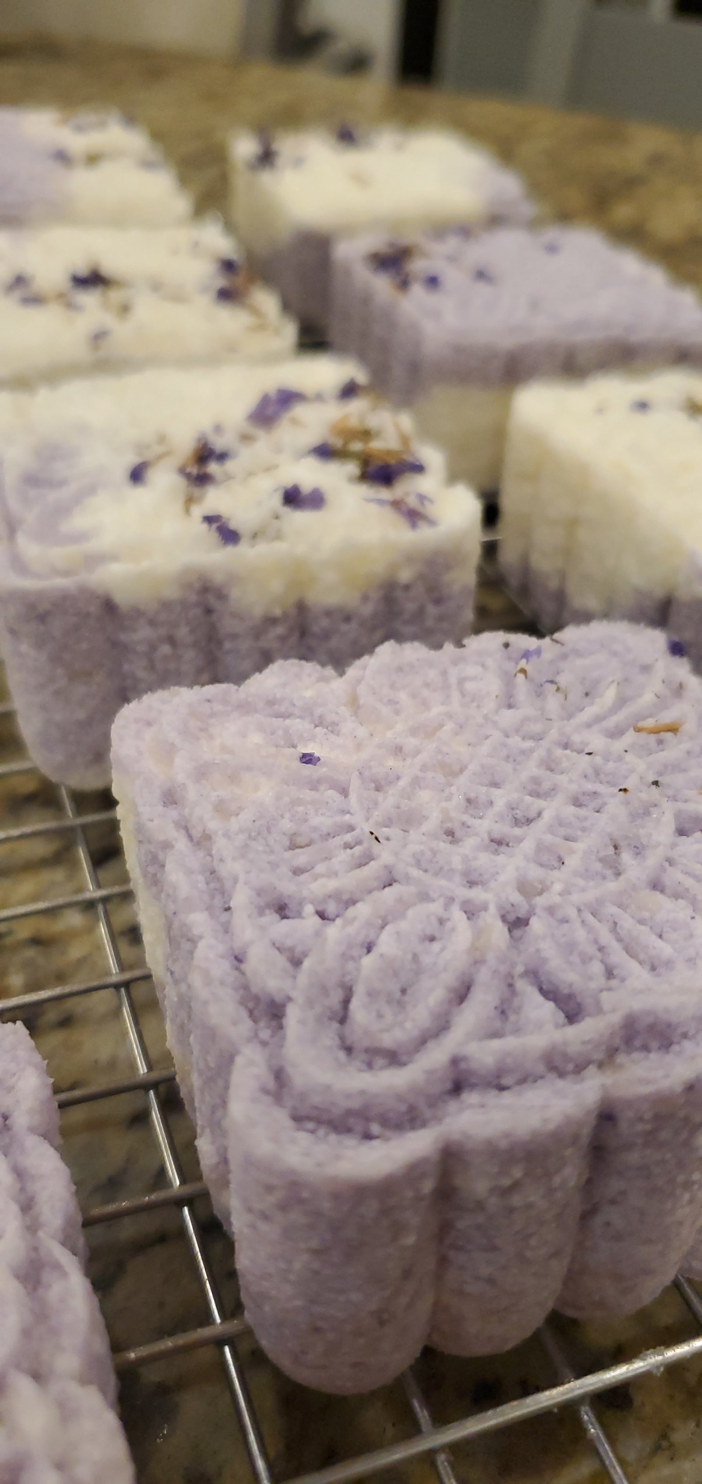 Lilac Bath Bombs