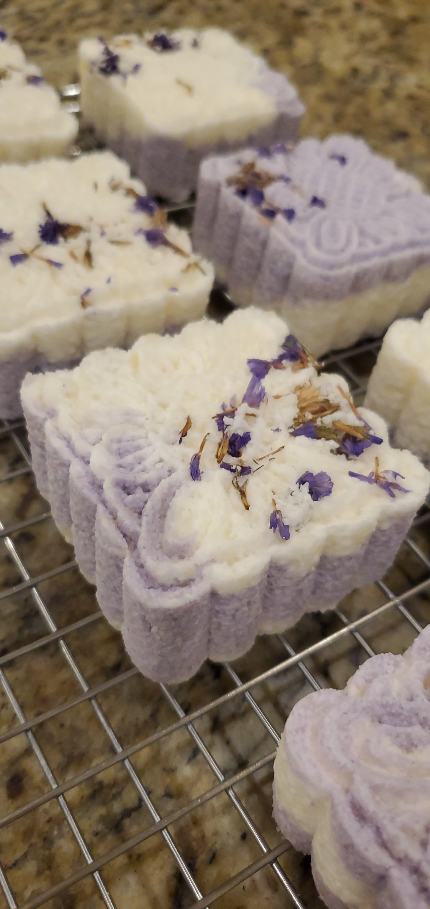 Lilac Bath Bombs